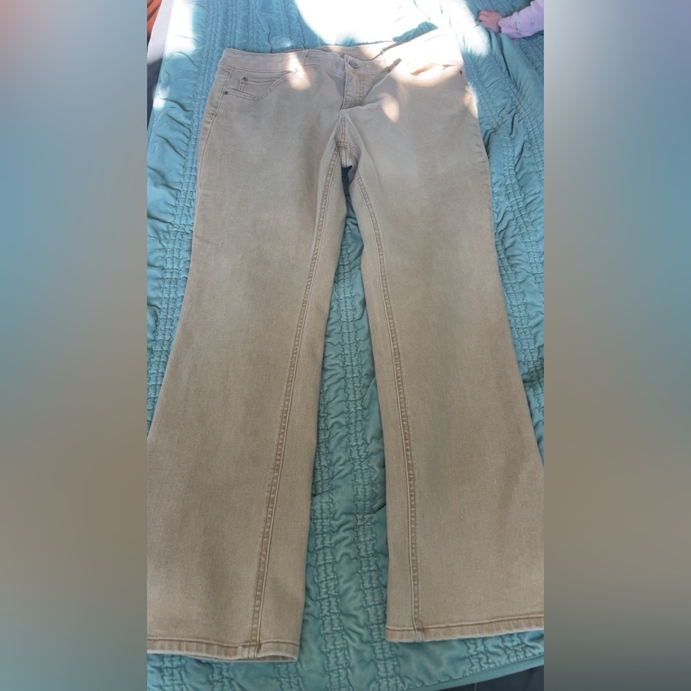 Time and tru size 16 tan jeans